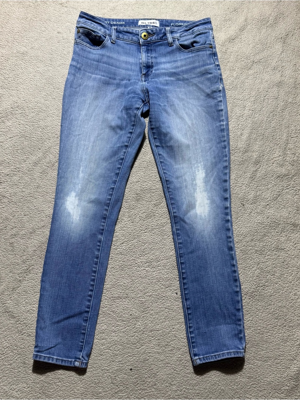 DL1961 Jeans Womens 28 Florence‎ Instasculpt Smart Denim Blue American Cotton